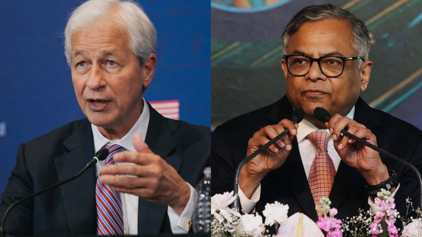 JPMorgan CEO Dimon backs Chandrasekaran amid Tata Sons crisis