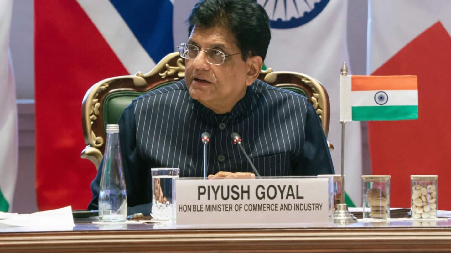 Piyush Goyal to visit UK ahead of CETA and DCC