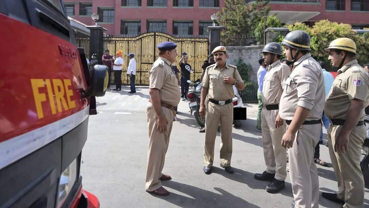 Police sweep Chandigarh schools after bomb threat emails amid hoaxes