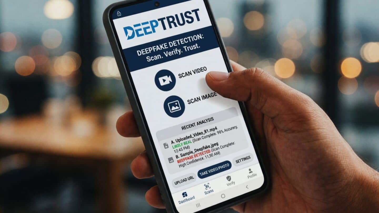 Athenian School student Vaishnav Anand builds DeepTrust to detect deepfakes