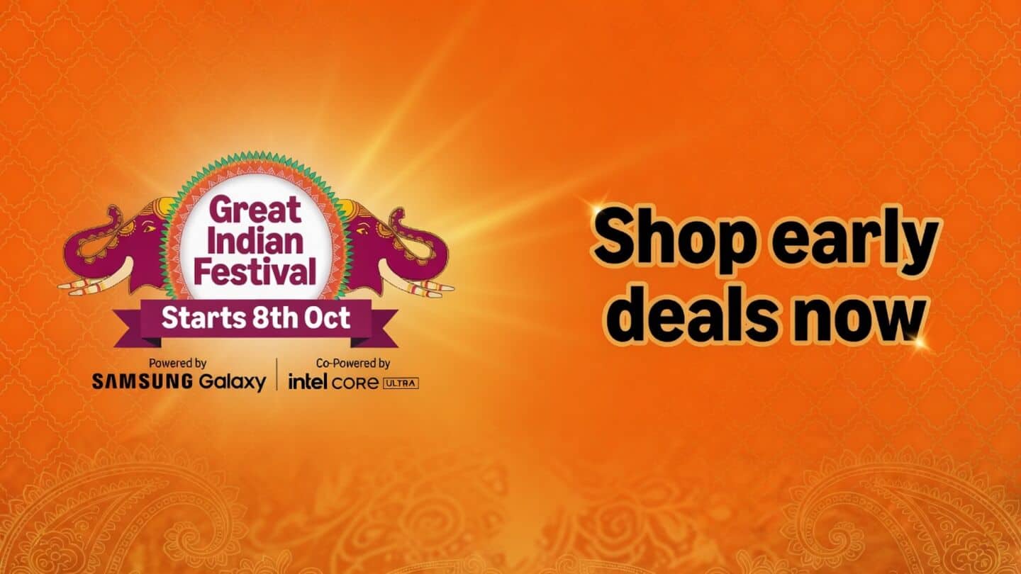 Amazon's Great Indian Festival sale begins October 8 with deals
