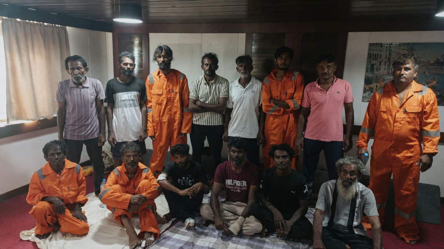 All 14 Indian crew rescued after MSV Virat 1 sank