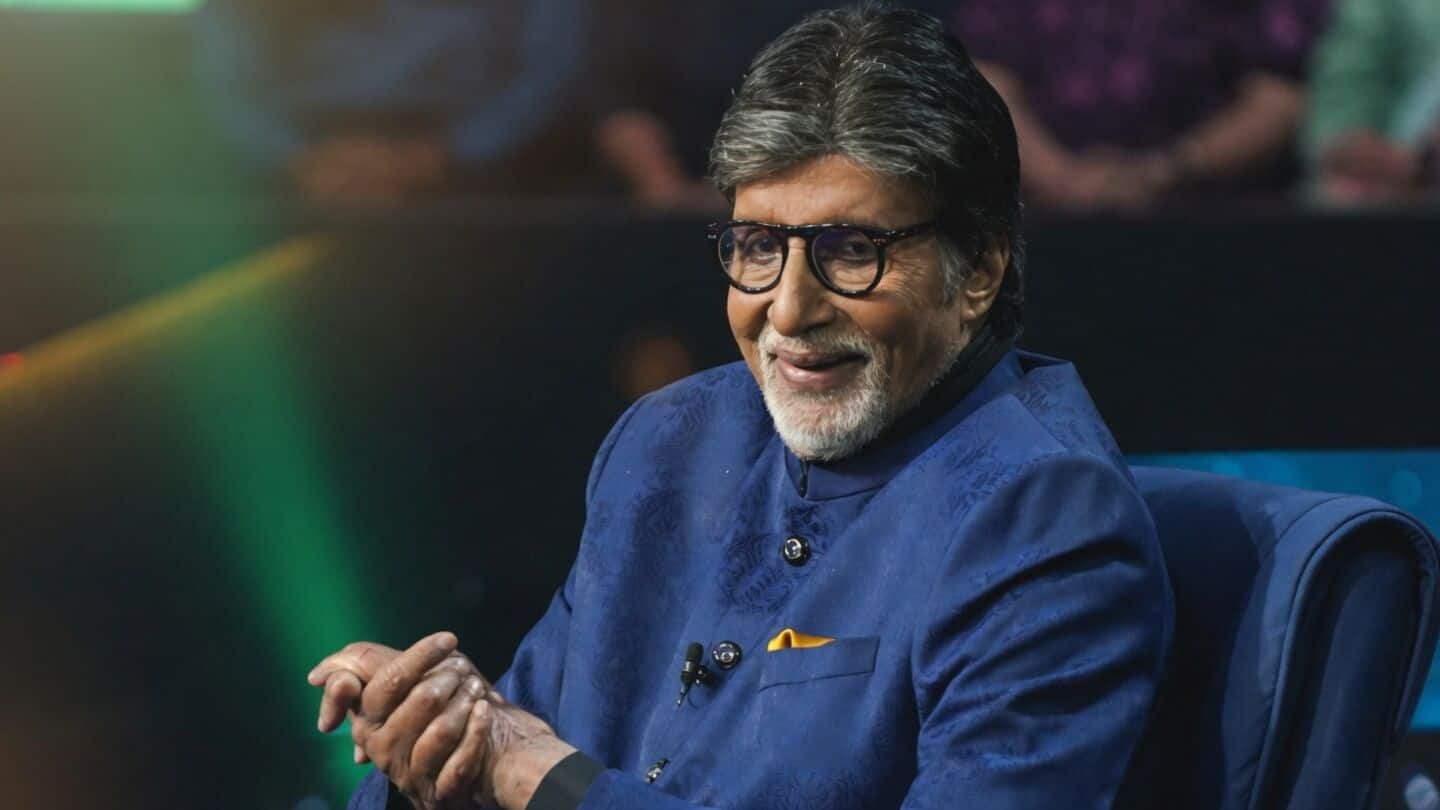 Bachchan hurt knee filming 'Kaun Banega Crorepati 18' expects recovery