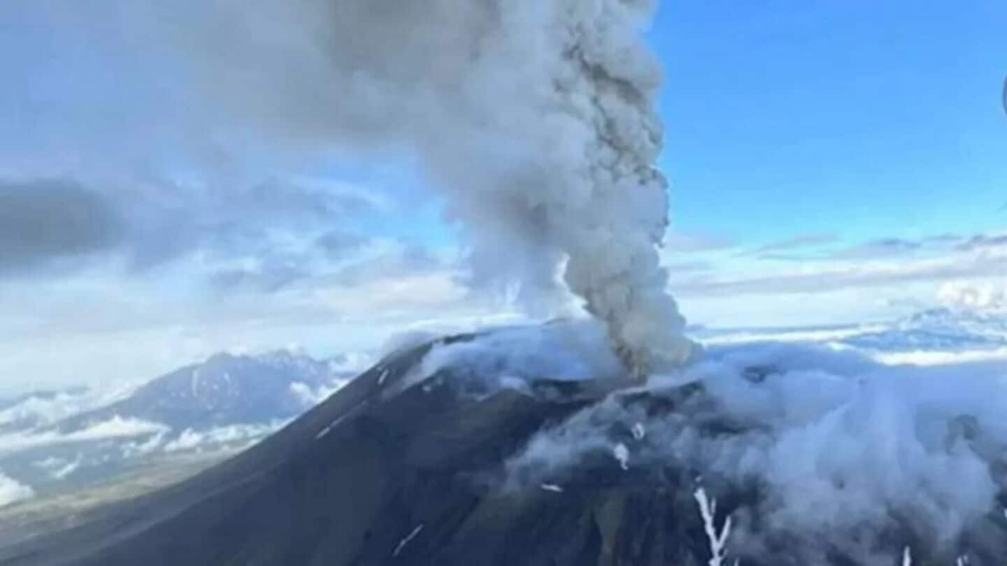 Russia's Krasheninnikov volcano erupts for 1st time in 600 years