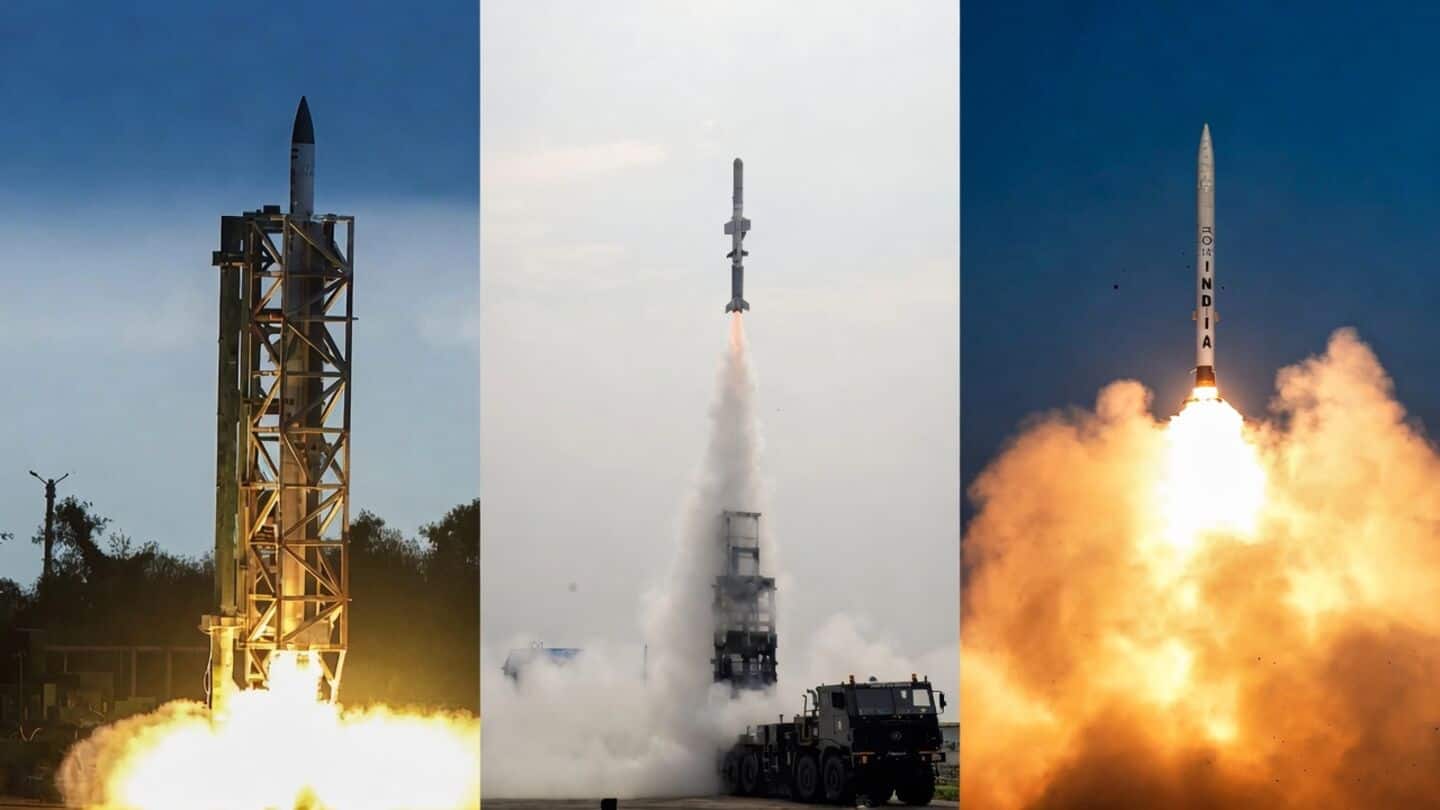 DRDO conducts 3 missile tests including multi-layered BMD and NASM-MR