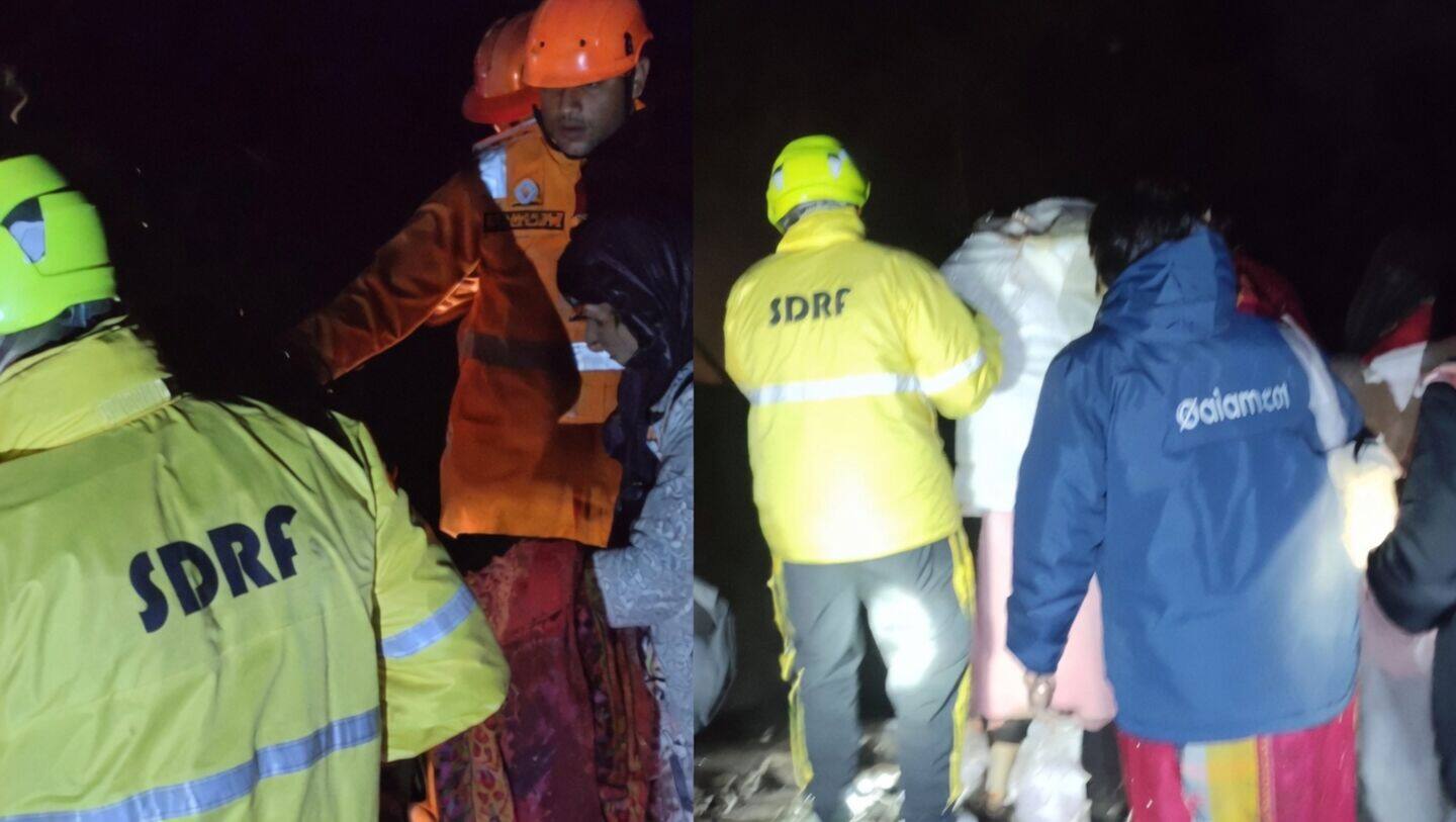 Heavy Uttarakhand rains leave over 10,000 pilgrims stranded near Kedarnath
