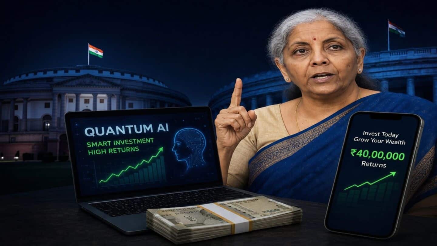 PIB fact check debunks Nirmala Sitharaman 'Quantum AI' endorsement claim
