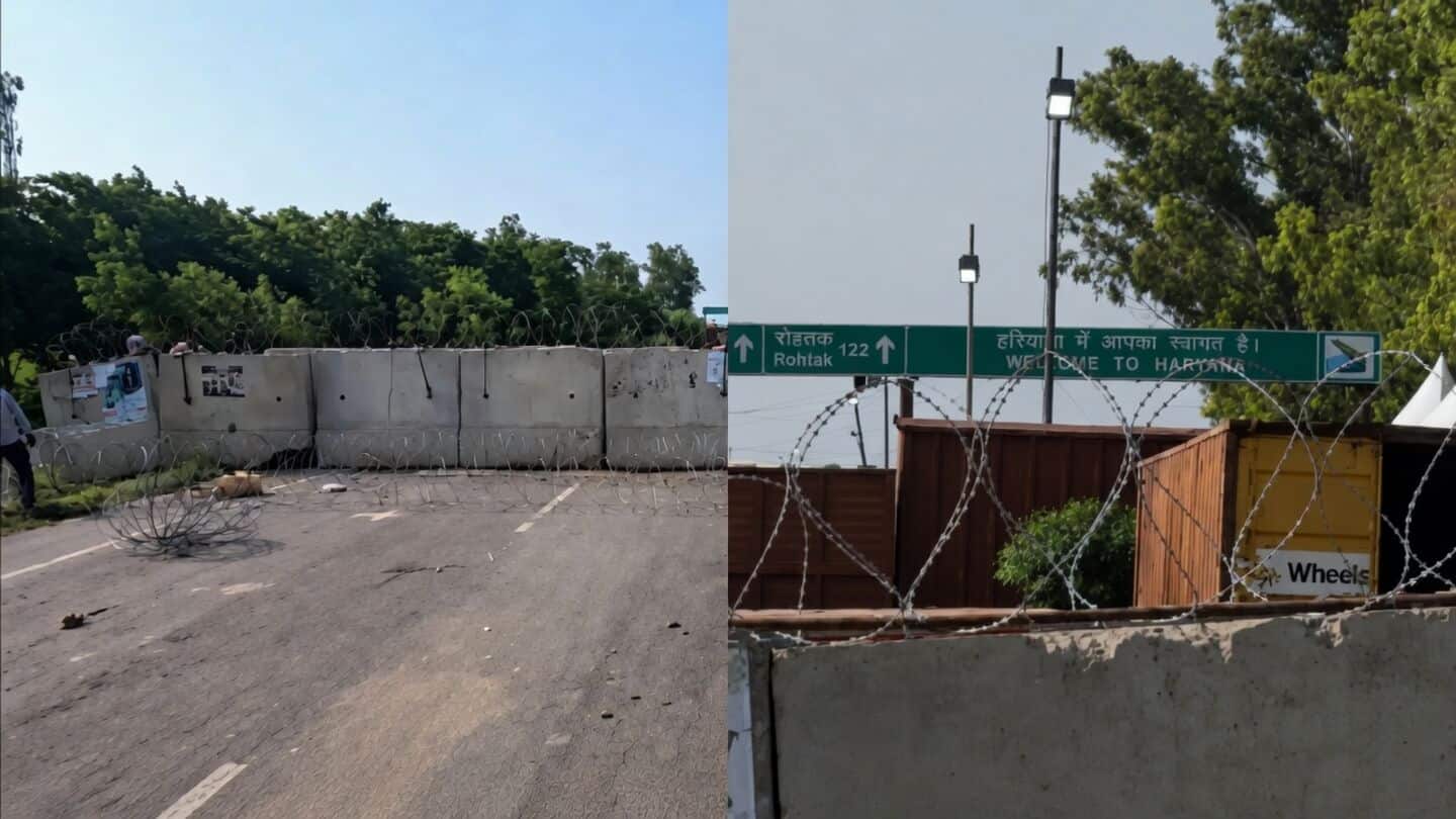 Haryana police seal Khanauri border as farmers demand MSP