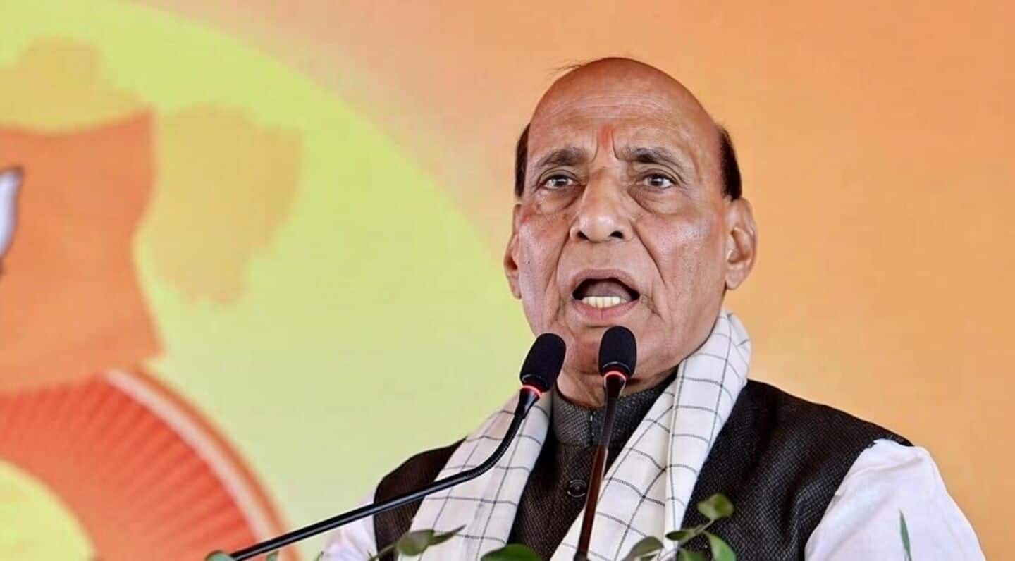 Rajnath Singh urges India to become drone manufacturing hub