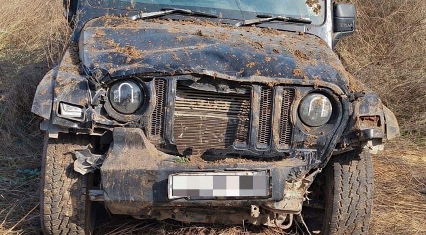 Gurugram Khod village Thar SUV kills Subhash Khan and grandsons