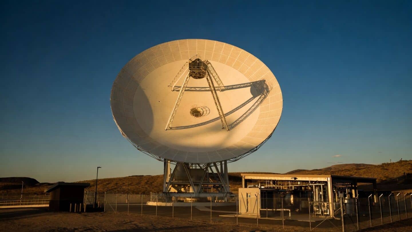 NASA brings 34-meter DSS-23 antenna online at Goldstone in California