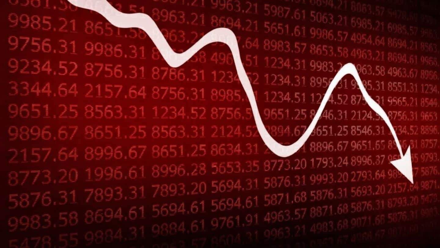 Sensex tanks 450 points, Nifty slips below 17,000 mark