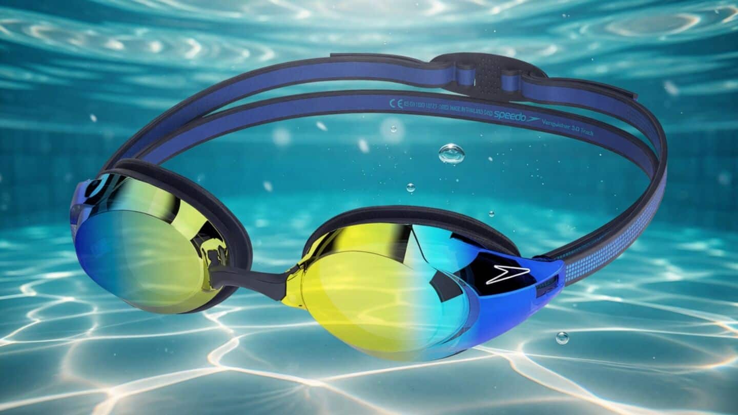 Speedo debuts Speedo iQ module tracking swims on Vanquisher goggles