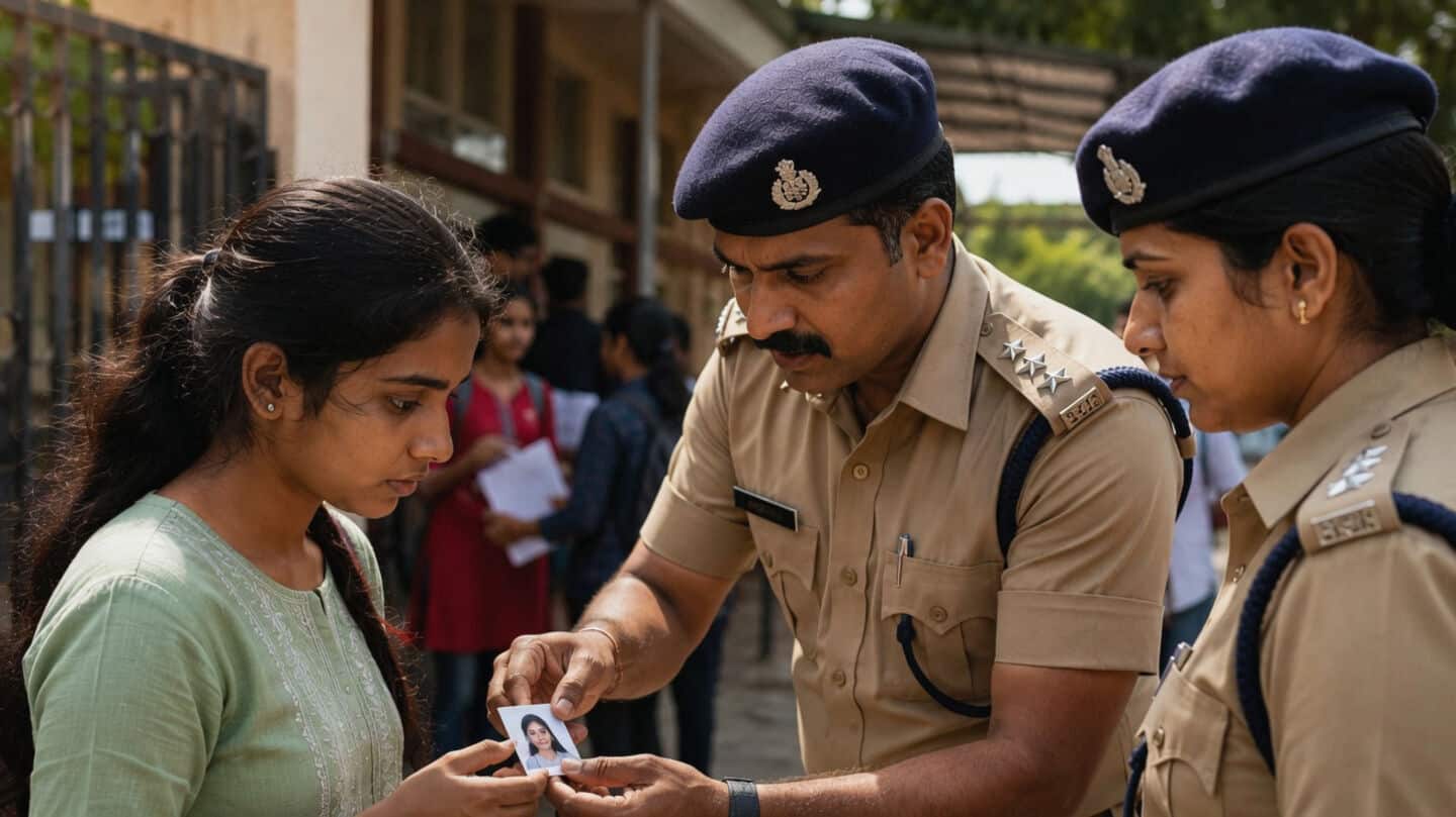 Kochi City Police photograph student Sana, clear her for NEET