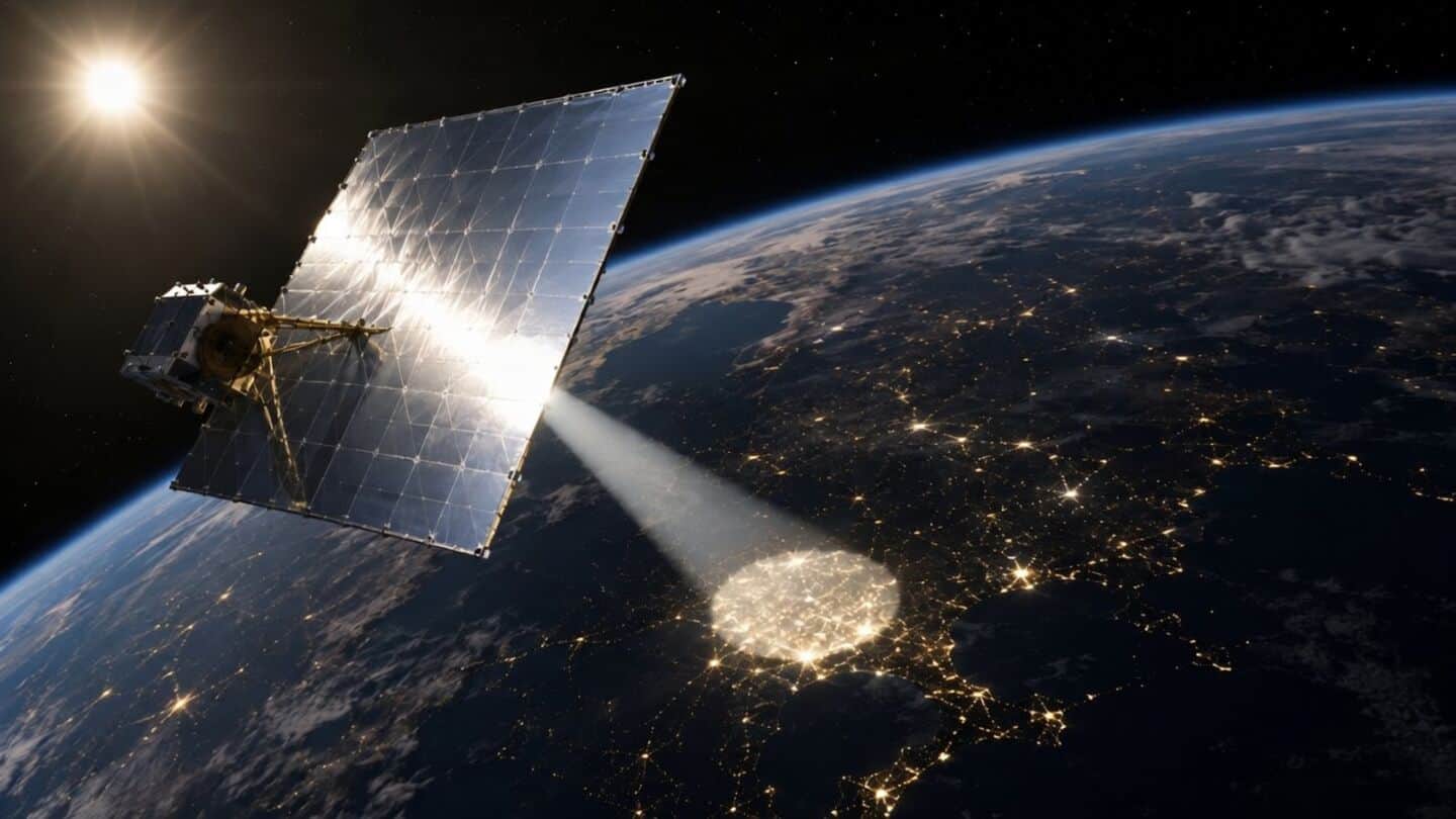 अमेरिका की रात में सूरज की रोशनी धरती पर भेजने की योजना