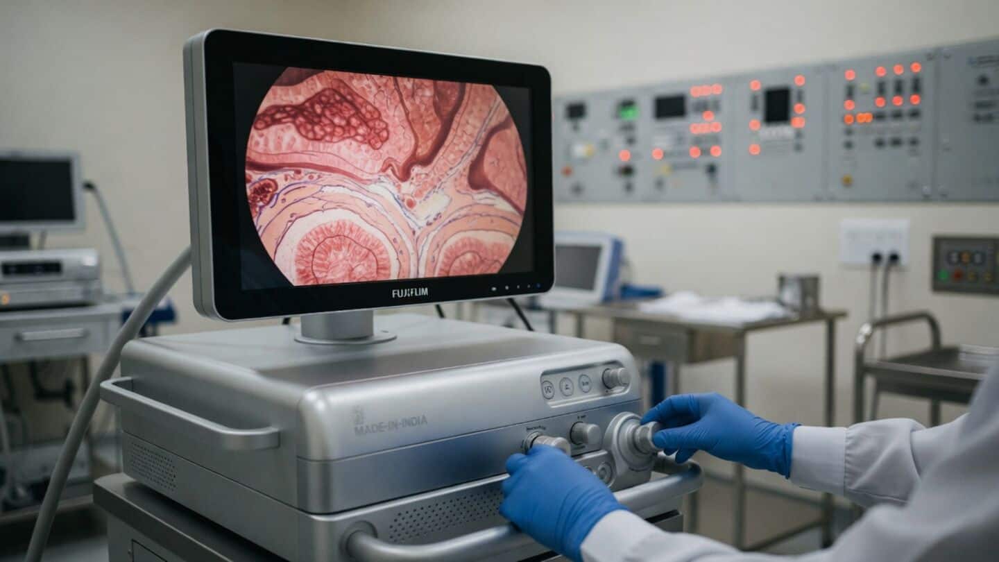 AIIMS Delhi installs EP-6000 India's 1st locally made endoscopy system
