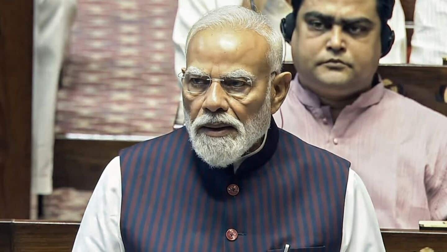 PM Modi briefs Parliament on West Asia crisis