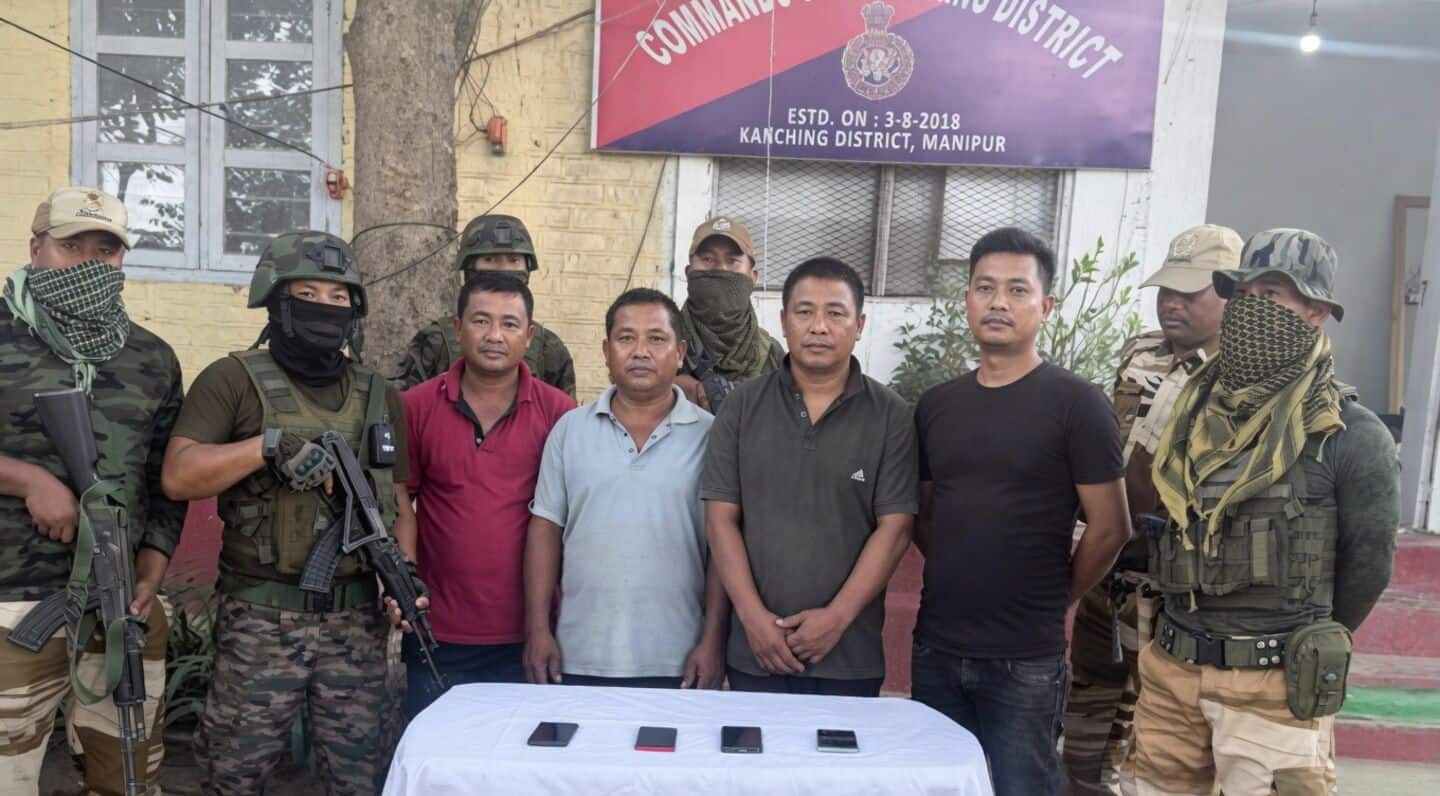 Manipur forces arrest 9, rescue man allegedly kidnapped by Pyusawhti