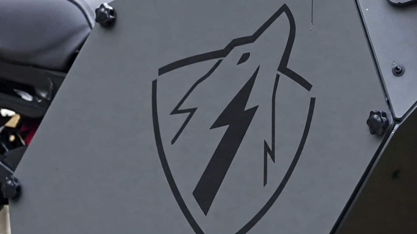 Ukraine's military gets Wolfstorm electric stealth motorcycle for operations