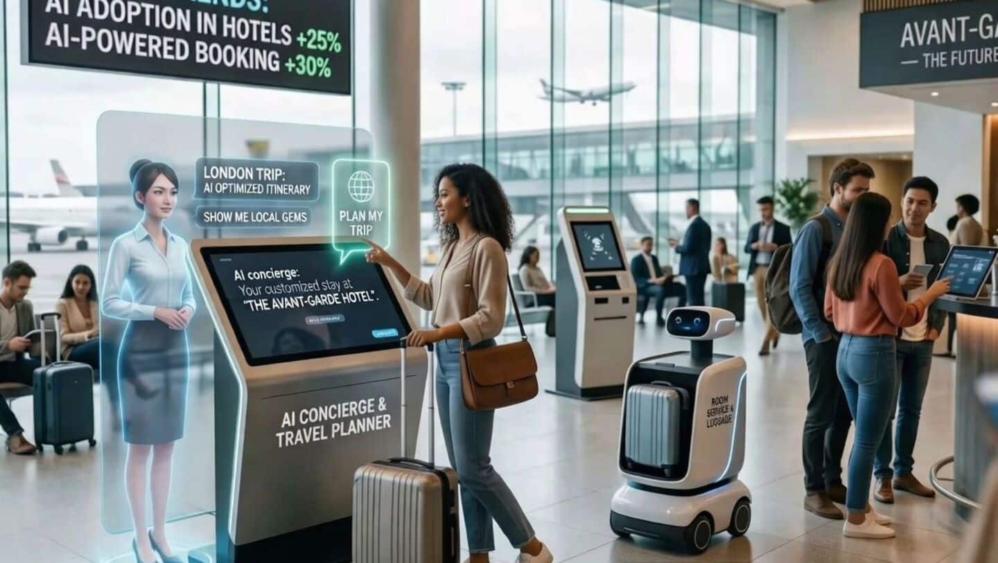 AI is transforming travel and hospitality, making trips smarter