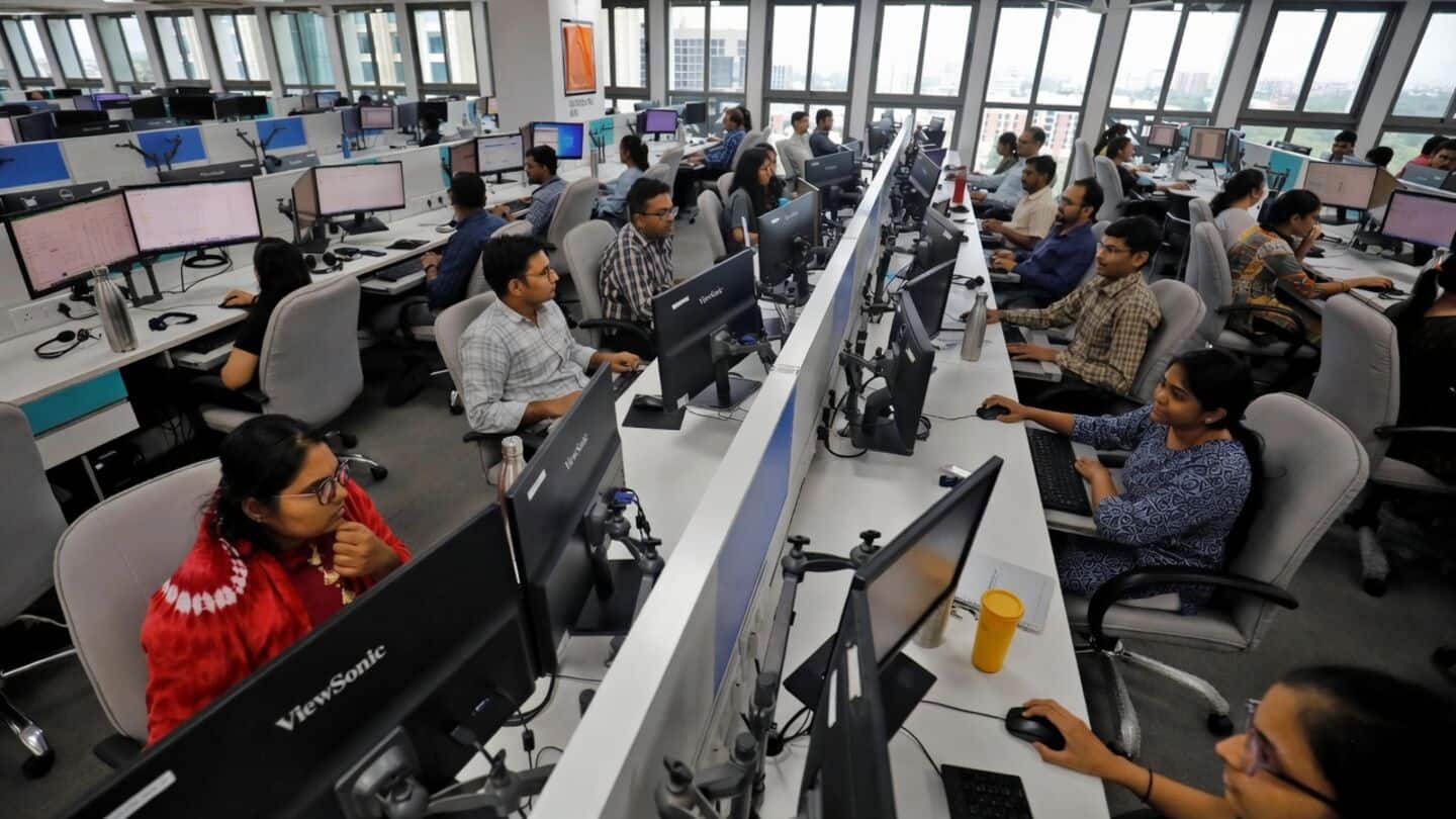 India's IT sector steady hiring as TCS adds over 9,000