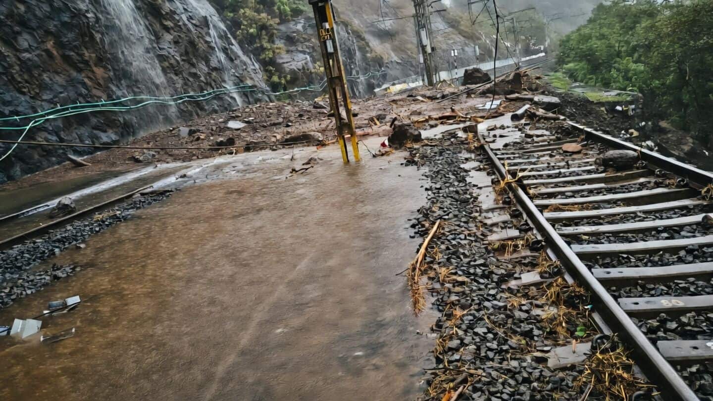 Bhor Ghat landslides force cancelation of 30 Mumbai Pune trains
