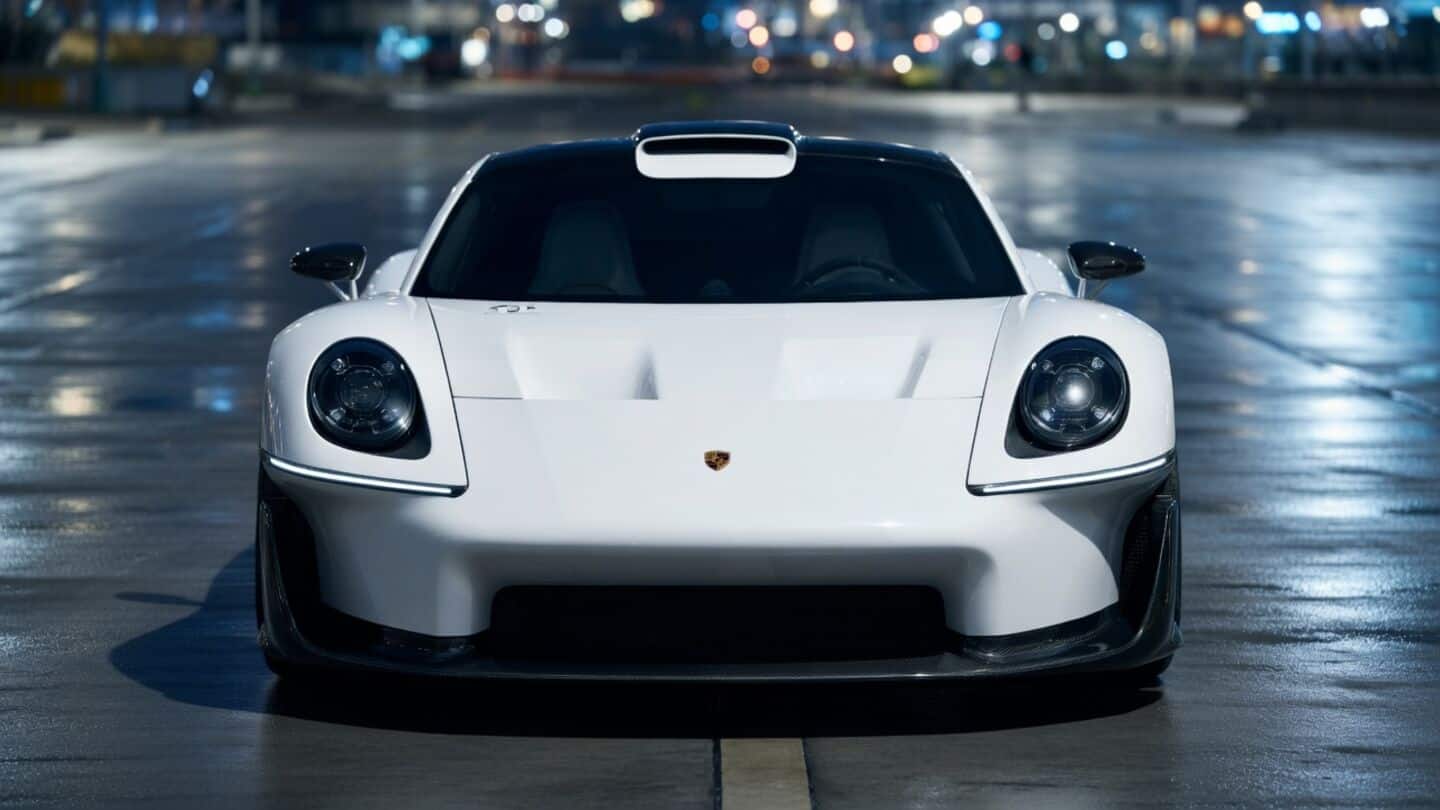 Porsche unveils Mission S concept with aggressive midengine design