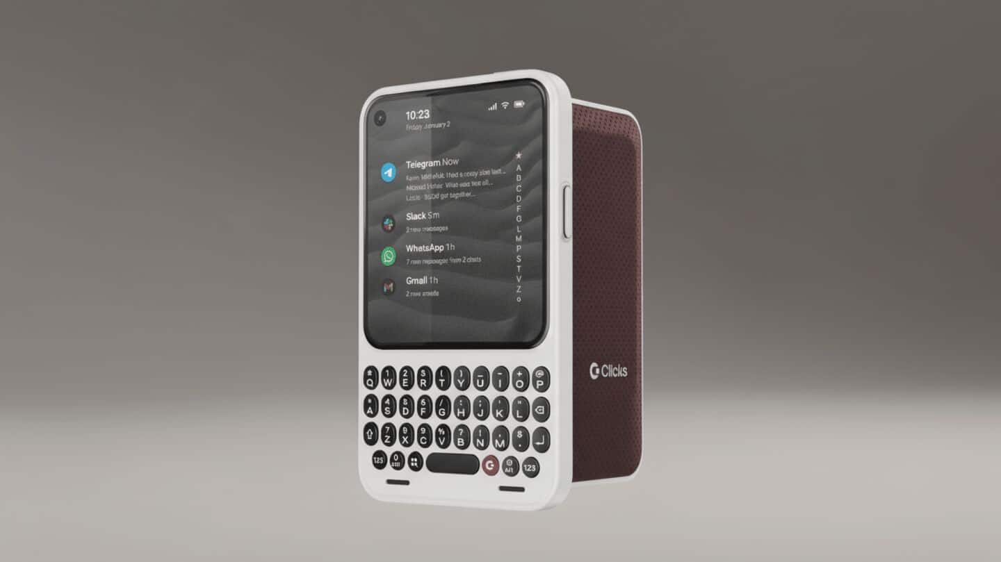 CES 2026: Clicks launches Communicator—Android phone with a real keyboard