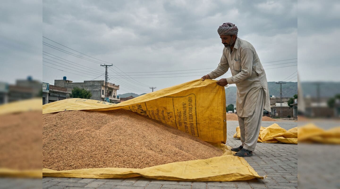 Punjab wheat mandis flooded, nearly half 120L tons unstored