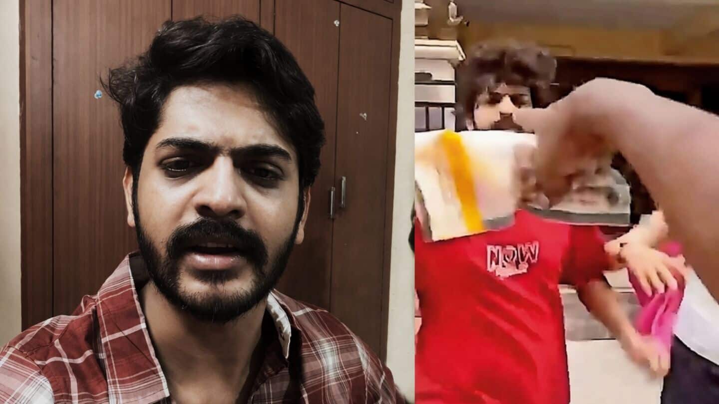 Uddemari, of 'Raju Weds Rambai,' chases delivery agent, family intervenes