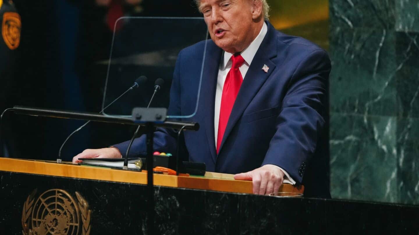 Donald Trump at U.N. opposes AI rules, urges US leadership