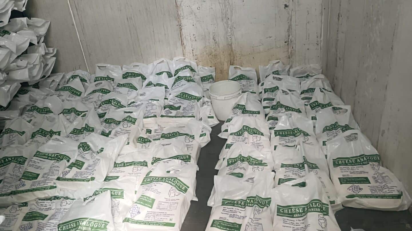 Hyderabad inspectors seize palm oil, dairy ingredients in paneer probe