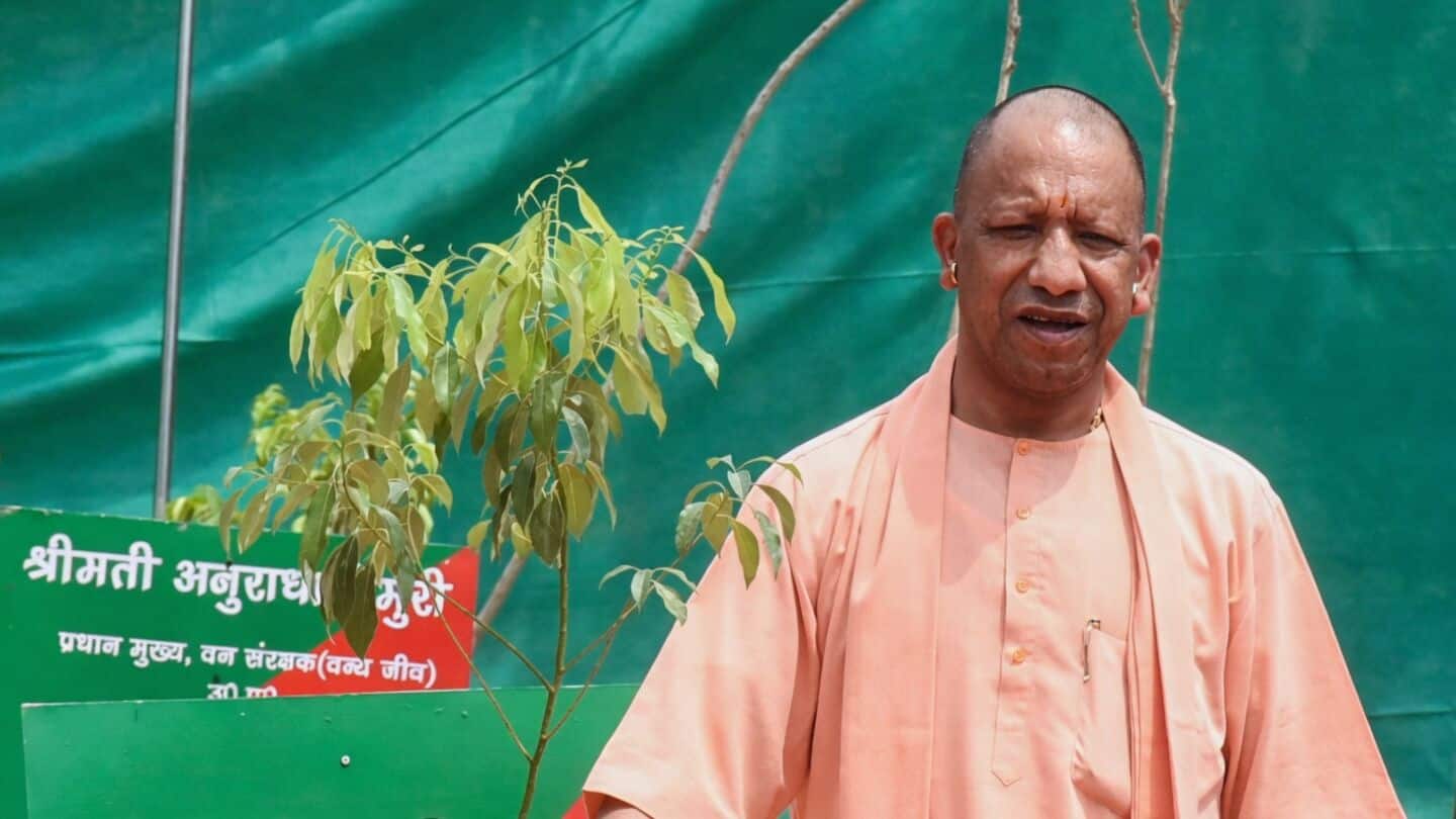 Uttar Pradesh plants 350 million saplings in 1 day