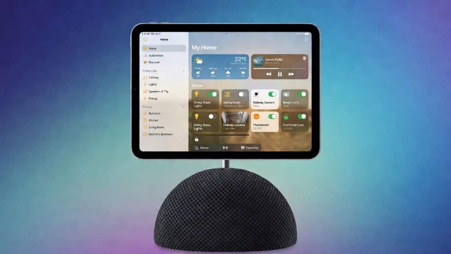 Apple 'Welcome Home' may spotlight home hub with 6-inch touchscreen