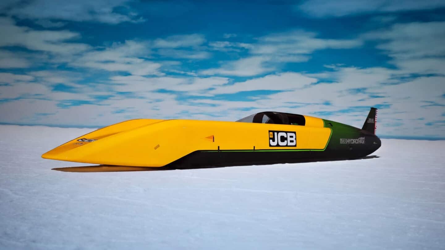 JCB's Hydromax to exceed 564km/h at Bonneville using hydrogen