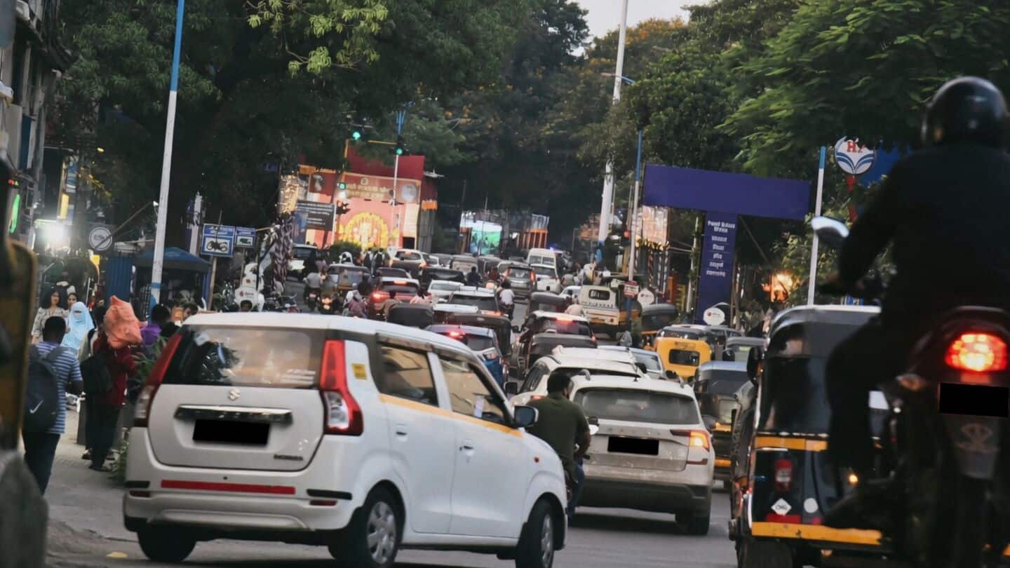 CM Devendra Fadnavis and Nitin Nabin convoy jams Pune streets