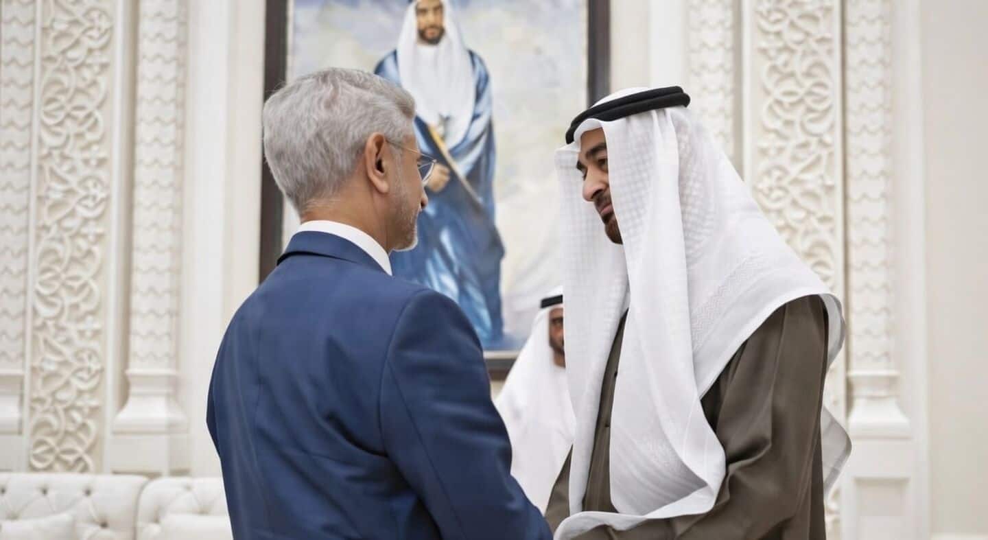 S Jaishankar meets UAE to secure energy amid US-Iran tensions