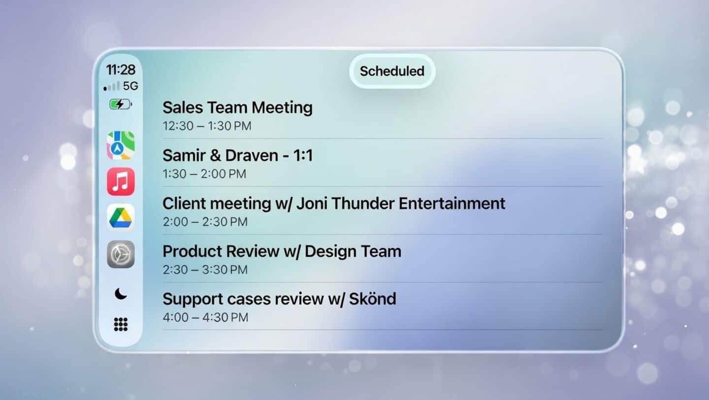 Google Meet adds Apple CarPlay audio meeting support for iPhone