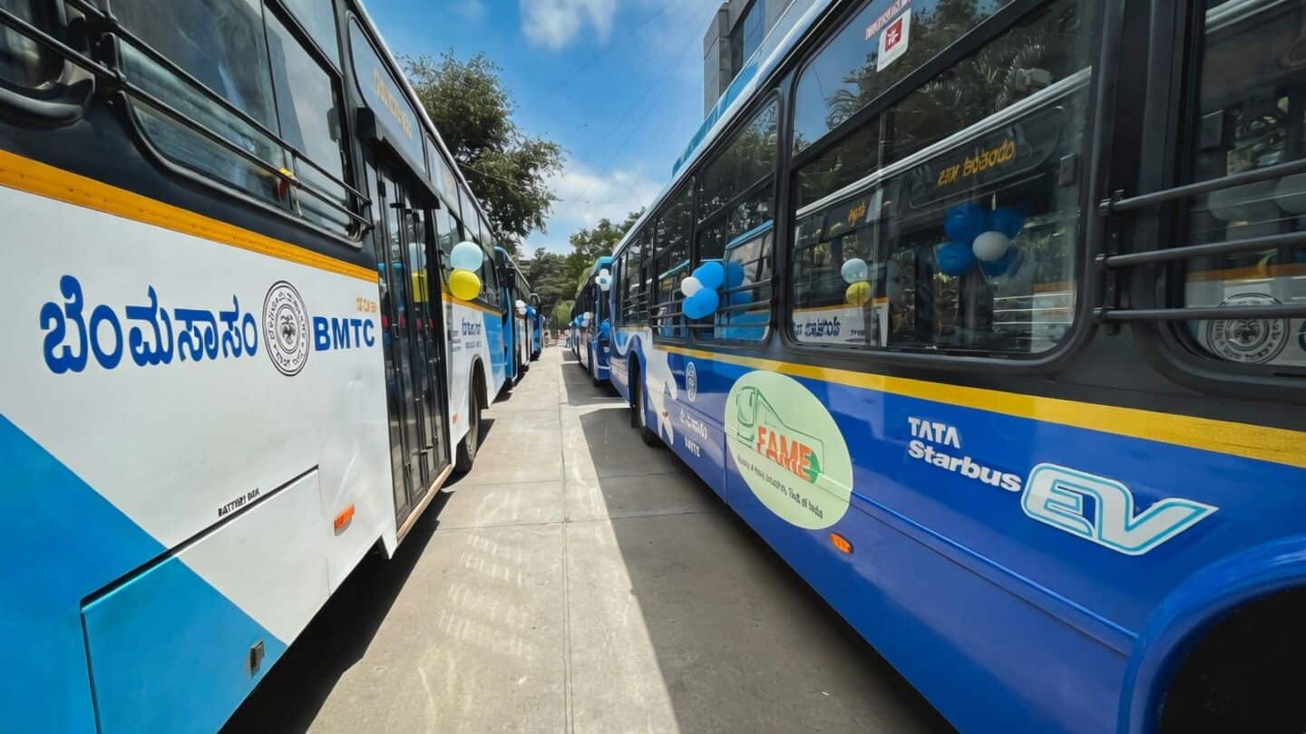 Chief Commissioner Maheshwar Rao announces nearly 3,000 new Bengaluru busses