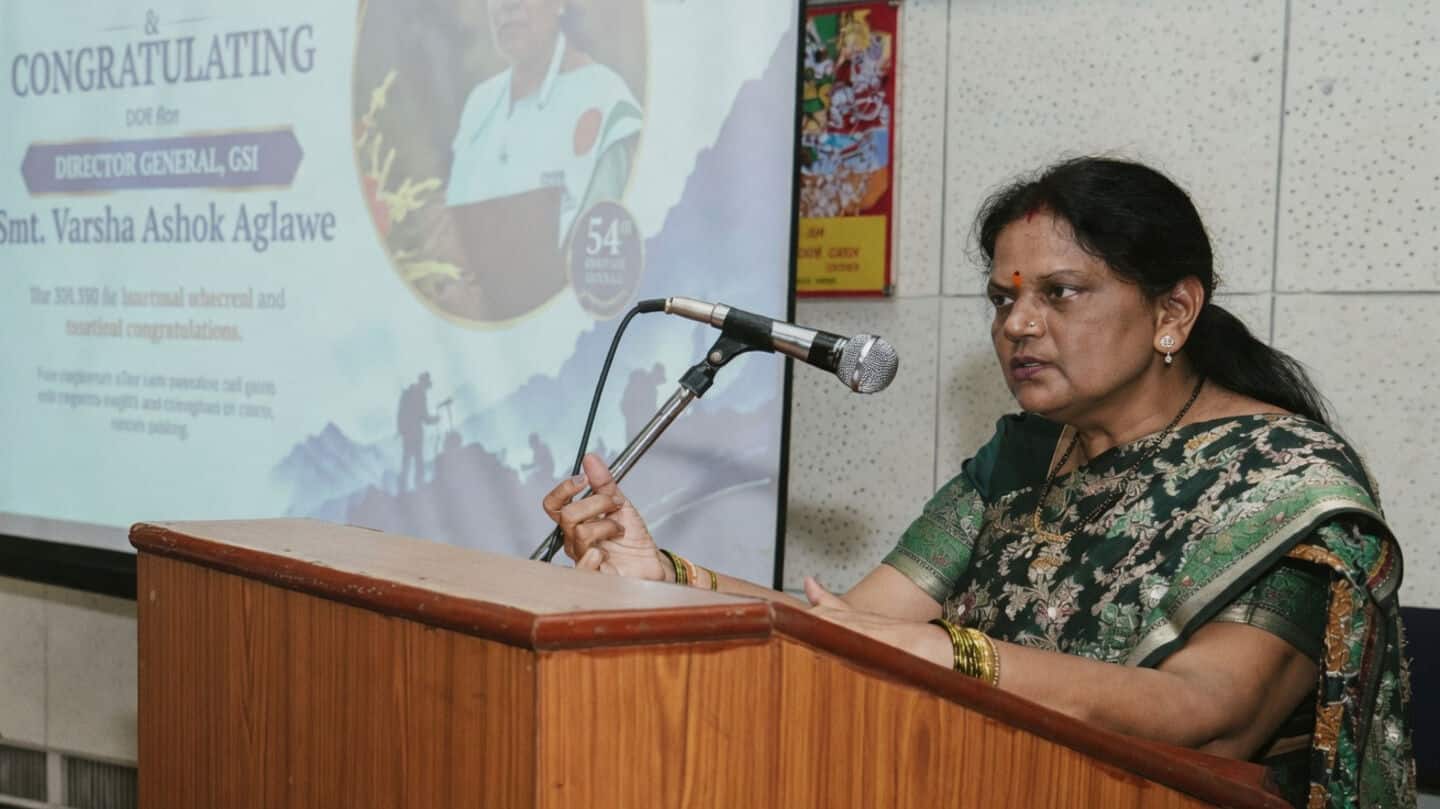 Varsha Ashok Aglawe becomes 1st woman to lead GSI