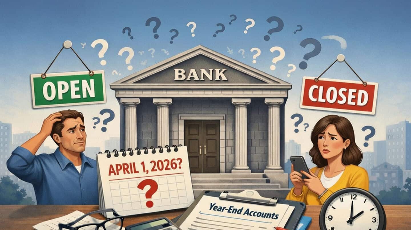 Most Indian banks will close April 1 for annual closing