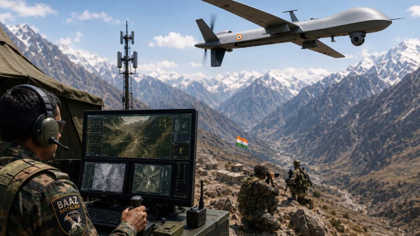 Indian Army introduces Baaz Battalions for remote drone border surveillance