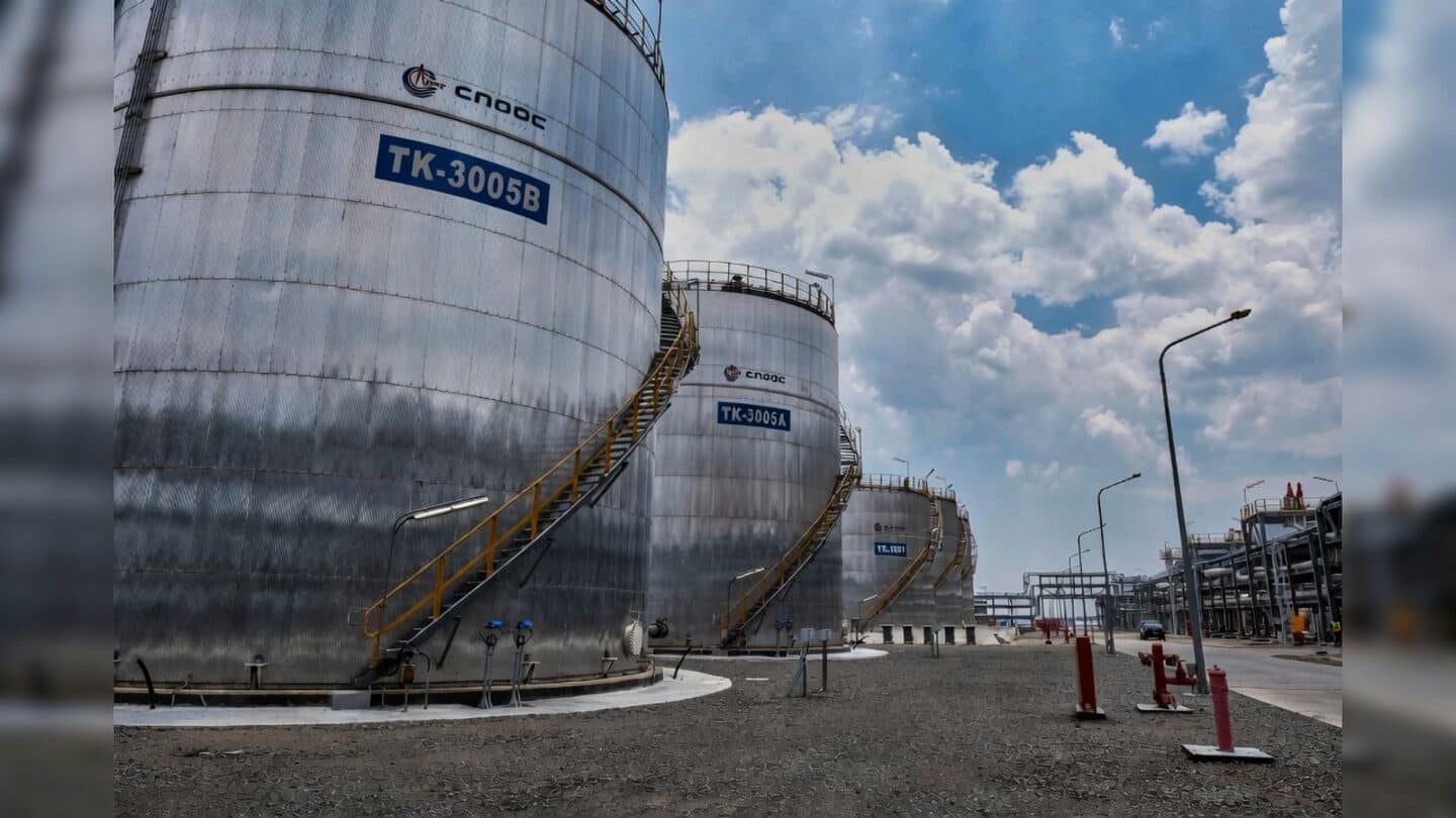 Oil prices surge after US Iran clashes Brent $96.28