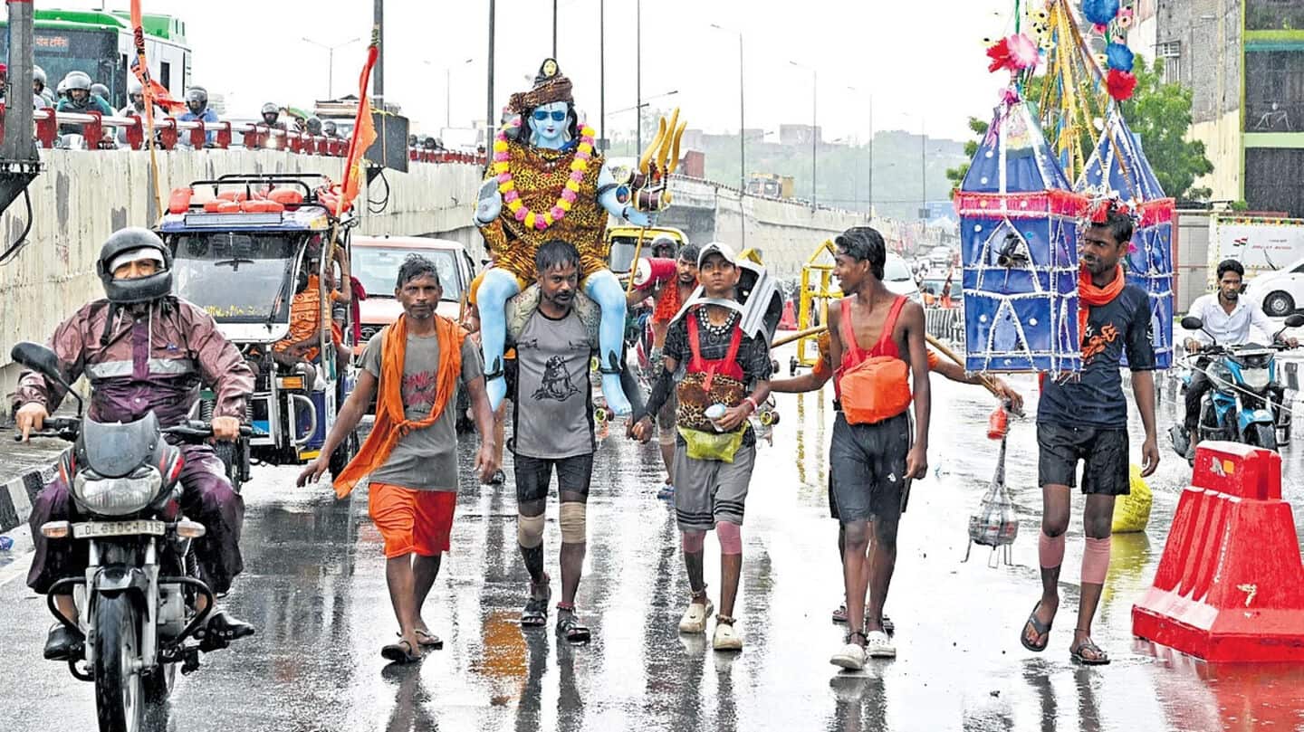Kanwar Yatra: Shahdara hits 87.5dB noise pollution record this year