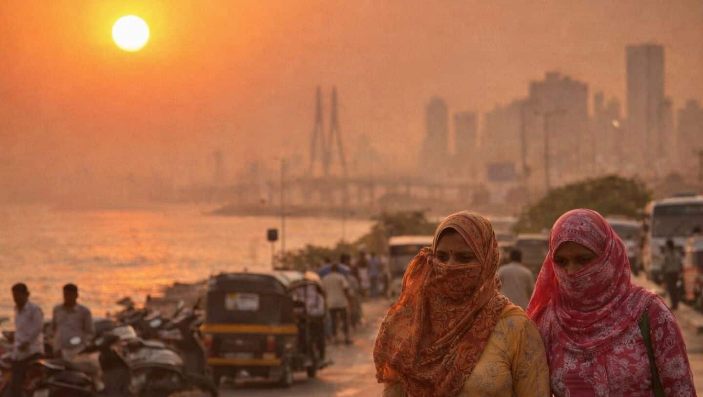 Mumbai hits 35 Celsius as IMD warns storms from Thursday