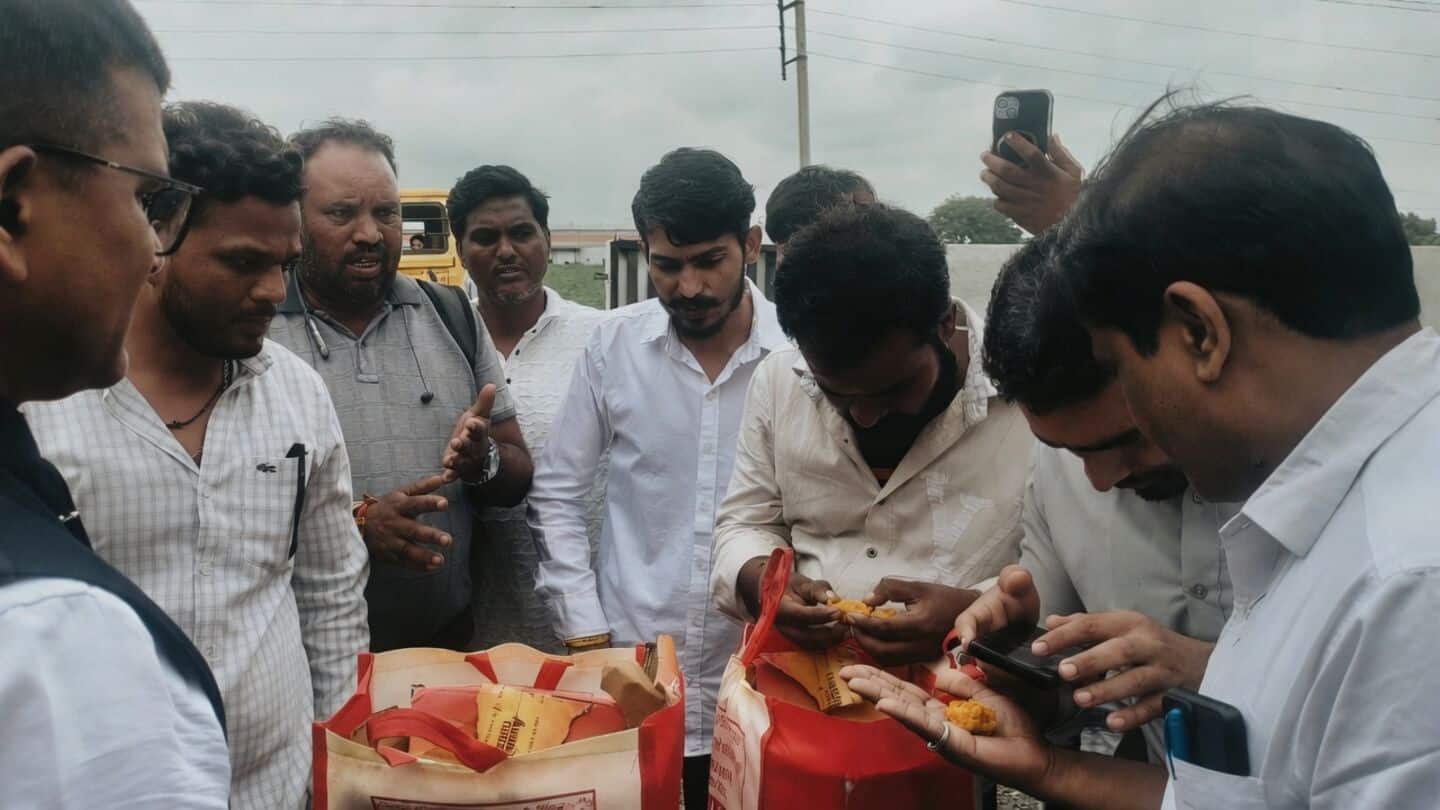 Two children fall sick after worm-infested laddus at Indore school