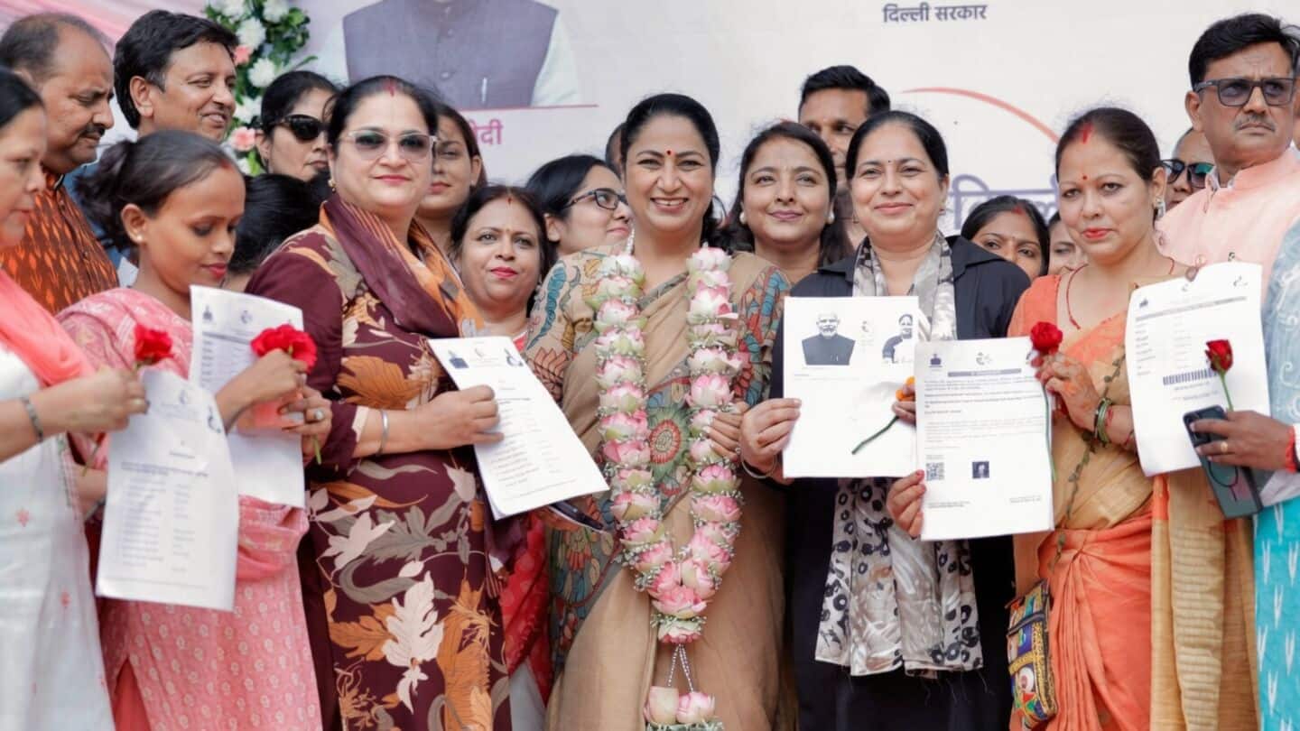 Delhi launches 'Delhi Lakshmi Yojana' giving ₹2,500 monthly to women