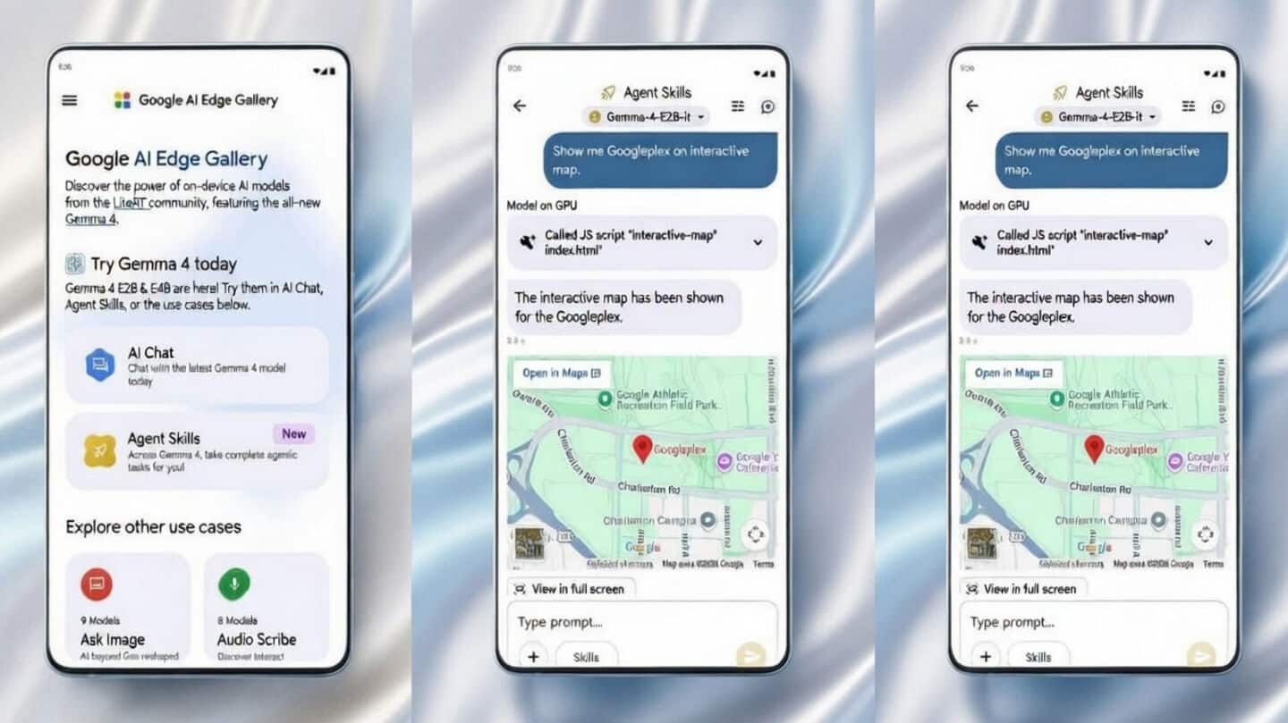 Google launches AI Edge Gallery app running Gemma 4 offline