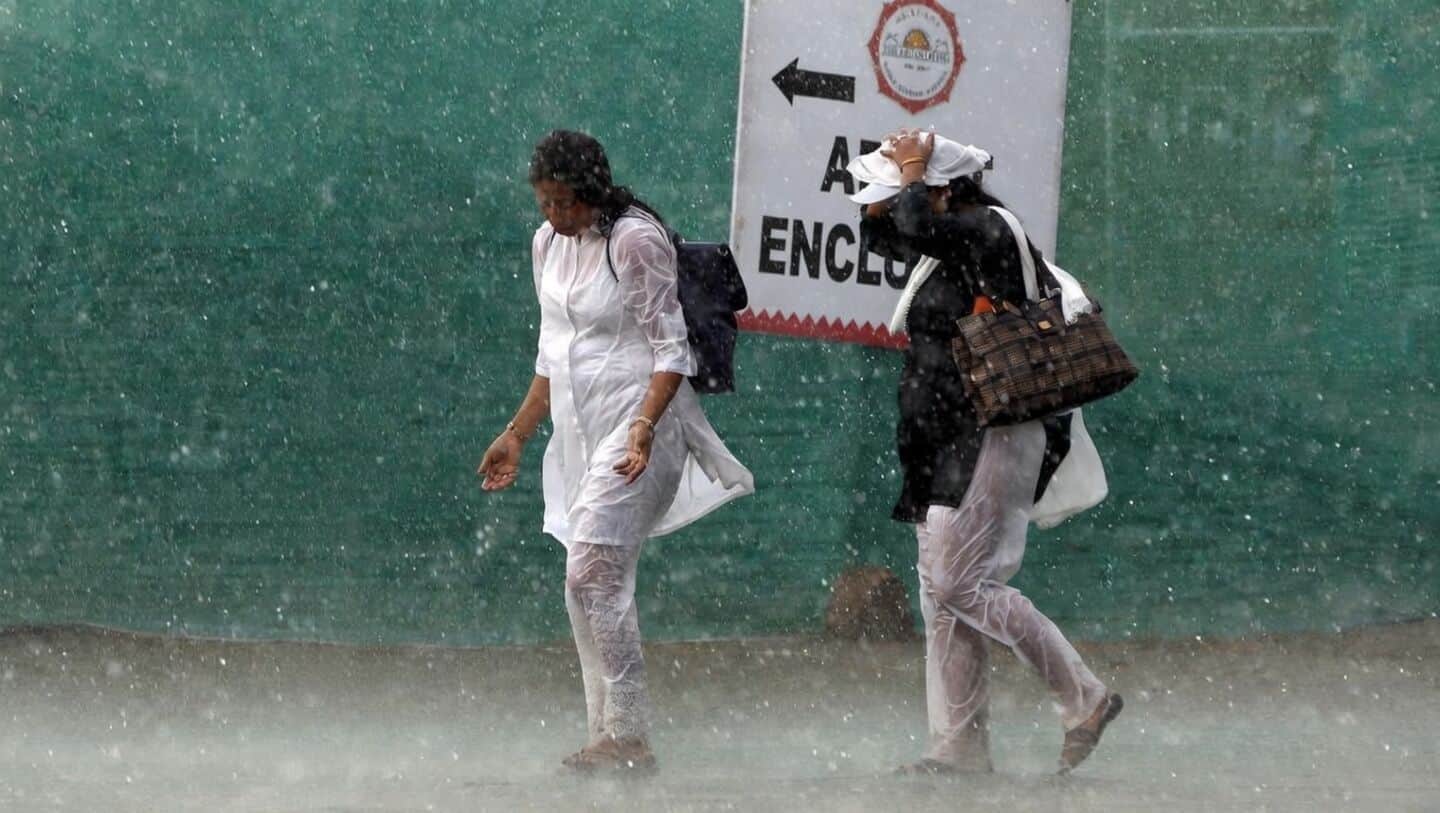IMD warns of hail, rain, wind in parts of India