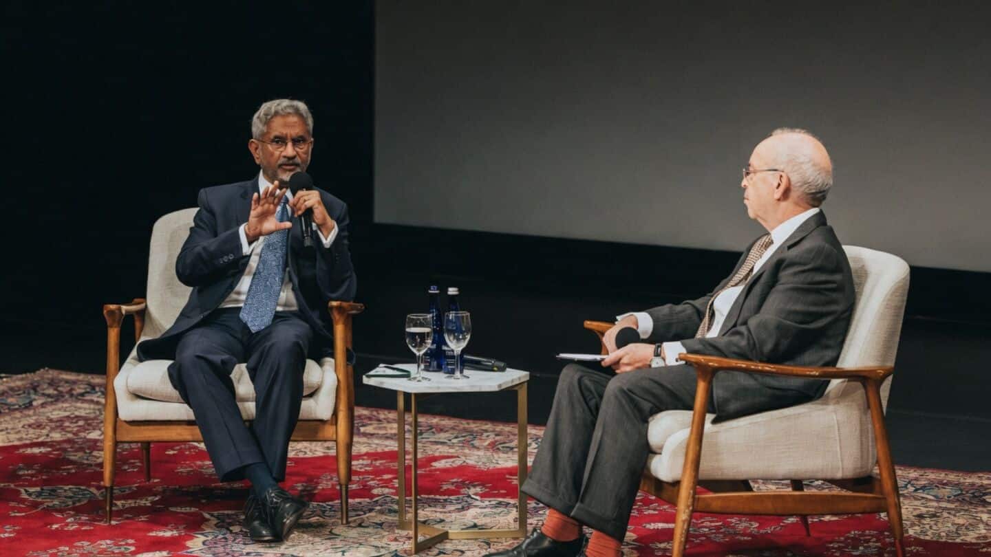 India's Foreign Minister S Jaishankar says diplomacy is more flexible